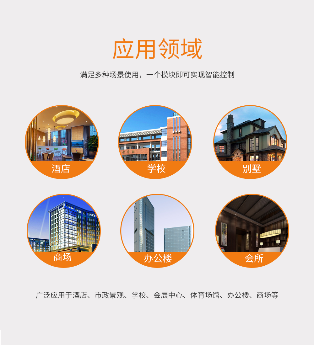 智能開關面板應用